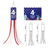Amazon Cross-Border EUA 250º Aniversário Bandeira Cata-vento Decoração Externa de Jardim Bandeira Pendurada para Direção do Vento Cata-vento do Dia da Independência