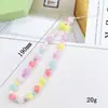 Corrente de Celular Novo Estilo, Cordão de Celular, Pingente de Laço de Pérola com Contas, Acessório de Corrente, Pingente de Chaveiro