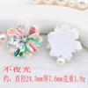 Nuevo mabei camelia diy funda para teléfono accesorios de resina hebilla para zapatos material para decoración de aretes paquete al por mayor