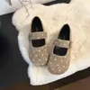 Zapatos Mary Jane de lunares retro de moda para mujer, colección otoño 2026, de suela blanda, antideslizantes, planos, de una sola correa, zapatos casuales para mujer