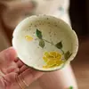 Taza de Té Negra Flint Verde Pavo Real de Fábrica Taza de Té Cerámica Flor de Rosa Taza Maestra Cubo de Juego de Té Kung Fu Taza Individual
