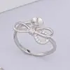 Acessórios de Pérola DIY Joias Conjunto de Pérolas em Prata Esterlina S925 para Mulheres Nicho Luxo Leve Moda Commute Colar de Laço