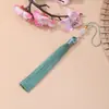 Nube Rosa Borla Verano Nuevo Estilo Estilo Chino Borla Hecha a Mano Accesorios Hanfu Colgante Borla Artístico Retro Patrón de Nube