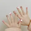[Arte de Unhas Infantil] Adesivos de Unha Artesanais com Tema de Cachorrinho Branco para Bebês de 1 a 3 Anos, Seguros, Não Tóxicos e Não Danificam as Unhas