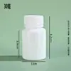 Stock Listo del Fabricante Botellas Pequeñas de Medicina al por Mayor 30ml Botellas de Plástico Blanco Botellas Dispensadoras de Cápsulas Hdpe Botellas de Empaque para Productos de Salud