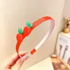 Nueva diadema para niños, lindo tocado realista de verduras, no daña el cabello, previene resbalones, pinza para el cabello de bebé, diadema con accesorio de cabello de dibujos animados