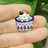 Acessórios de vestuário joias pingente impressão Gato brincos DIY pulseira colar acessórios vendas diretas da fábrica