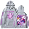 Moletom com Capuz Gráfico Harajuku Kpop Caçador de Demônios Mirarumizoeyhuntrix Estampado