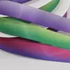 Nueva Cinta de Poliéster Arcoíris de Doble Cara de 2.5 cm con Lazo de Cinta de Color Gradiente por Transferencia Térmica para Accesorios de Ropa