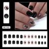 Manicura Uñas Postizas Dulce Cool Estilo Oscuro Douyin Celebridad de Internet Calcomanías para Uñas Uñas Postizas de Alta Gama Venta al por Mayor