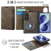 Adecuado para Samsung Galaxy Z Fold8: una funda tipo cartera con ranuras para tarjetas, cierre magnético y un soporte de carga inalámbrica 2 en 1