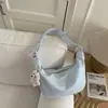 Bolsa de Ombro de Grande Capacidade para Mulheres 2025 Nova Moda de Verão Crossbody Bolsa Bolinho Bolsa Tote para Estudantes Aula Deslocamento