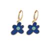 Pendientes de flor de moda de color transfronterizos simples Corea Red Popular pendientes de temperamento personalidad moda fabricantes de tendencia al por mayor