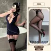 Laranja Amizade Lingerie Sexy Sexy Aeromoça Saia de Quadril Uniforme Desejo Puro Não Precisa Tirar Abstinência Tentação Pijama Qqny Conjunto Mulheres