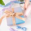 Cinta de encaje de onda con lunares de 2.5 cm accesorios para el cabello lazo cinta para embalaje accesorios para ropa tela decorativa DIY