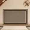 Temu Internacional Novo Estilo Cool de Luxo Leve Lama Diatomácea Absorvente de Água Antiderrapante Secagem Rápida Resistente a Manchas Anti-risco Banheiro Estoque Pronto Atacado