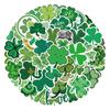 55 St Patrick Quatro-folhas Grama Graffiti Adesivos Decorativos Scooter Caderno DIY Adesivos Fábrica Atacado