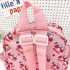 Bolsa Infantil Nueva de Verano 2024 Mochila Moderna con Patrón de Dibujos Animados Tela Oxford Jardín de Niños Mochila Escolar para la Clase Pequeña del Bebé