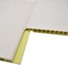 Panel de pared de plástico de piedra con agujero redondo de 8 mm al por mayor de fábrica, panel de pared integrado, protección del medio ambiente, verde, libre de formaldehído, ignífugo, ouqi Fengting