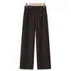 Pantalones Casuales Nuevos para Mujer 2026 Sueltos para Madres de Mediana Edad Pantalones Largos Primavera Otoño Ropa para Mujeres de Mediana Edad y Mayores Pantalones de Pierna Recta