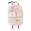 Organizador de Asiento de Coche de Dragón de Leche Genuino, Bolsa de Almacenamiento Creativa de Dibujos Animados para Respaldo de Asiento de Coche, Bolsa de Almacenamiento Linda para Decoración de Coche
