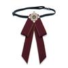 Directo de fábrica Corea del Sur accesorios de ropa broche de aleación de lazo de perlas hombres y mujeres decoración de pajarita nuevo comercio exterior