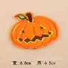 Accesorios de bordado por computadora Lixin Bordado Zhang Zi calabaza calavera parche de Halloween suministro transfronterizo pegatinas de tela para bordar