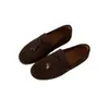 Elegantes mocasines sin cordones para mujer, novedad versátil de otoño 2026, zapatos de suela gruesa