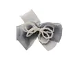 Acessórios de Cabelo DIY Artesanais de Rede com Laço de Pérola Sintética Fofo e Doce Broche Flor para Sapato de Cabelo