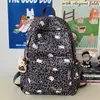 Mochila Estudiante Estampado Leopardo Retro Mochila Gato de Dibujos Animados Mochila Estudiante Gran Capacidad Ligera Simple Mochila de Viaje