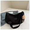 Bolsa Grande de Nylon Leve para Mulheres 2024 Verão Nova Bolsa Transversal de Ombro de Grande Capacidade Vintage Tote Bag All-match