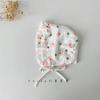 Sombrero de Palacio de Encaje de Moda Estilo Princesa para Bebé Niña Sombrero Fetal para Bebés Pequeños de Meses Gorro Fino de Protección para la Cabeza Primavera y Otoño Gorro para Fontanela