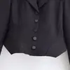 Estilo Europeo y Americano Transfronterizo 2026 Nueva Moda Elegante Blazer Corto Cosido 2130797 Pantalones de Bolsillo 3067408