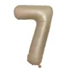 Globo Digital de Papel de Aluminio de 40 pulgadas Forma de Set de Cumpleaños Suministros de Decoración para Fiestas Globos con Números de Cumpleaños Venta al por Mayor