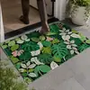 Felpudo de bucle de seda transfronterizo, estilo nuevo, duradero y resistente a las manchas, atrapa eficazmente la suciedad y el polvo, con diseño de drenaje de agua, y se puede cortar a medida