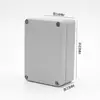 Caja de conexiones impermeable para exteriores IP65, caja de conexiones impermeable de plástico ABS, caja de cables, caja de alimentación sellada para exteriores