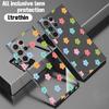 Estilo Floral Dulce, Funda Fresca y Transparente Adecuada para Samsung S24, Funda de Teléfono de TPU de Alta Transparencia, Cubierta Protectora Ultra Delgada Anticaídas