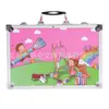 145 Caja de Aluminio Pincel Set de Bolígrafos Acuarela Doble Capa Aleación de Aluminio Crayones para Niños Óleo Pintura Arte Graffiti Herramientas