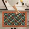 Alfombrilla absorbente de barro de diatomeas suave para baño, alfombrilla antideslizante para inodoro, alfombra para puerta de entrada