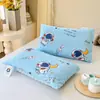Juego de Dos Fundas de Almohada de Felpa de Algodón para Niños, Funda Pequeña de 40X60, Funda Individual para Relleno de Almohada de Bebé de 30X50