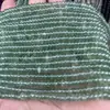 2*4mm ágata verde contas de ábaco contas soltas DIY feito à mão acessórios de joias semiacabados para colares e pulseiras atacado transfronteiriço