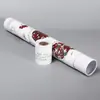 Tubo de papel para presente com impressão de logotipo embalagem personalizável tubo de papel tubo tubo lâmpada pendurar quadro pôster tubo de papel fabricantes atacado