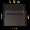 Portatarjetas de Etiqueta Transparente Inserto para Estante Tarjeta de Etiqueta PVC Tarjeta Flexible Etiqueta de Venta Caliente Portatarjetas Tarjeta Flexible Pop