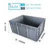 Caja de Plástico para Repuestos de Automóvil Estándar UE, Caja de Logística, Cesta Engrosada con Tapa, Caja de Almacenamiento de Herramientas, Engrosada