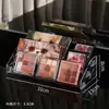 Prateleira de Armazenamento de Cosméticos Prateleira de Armazenamento de Acrílico Prateleira Transparente de Armazenamento de Batom Prateleira de Armazenamento de Esmalte de Unha Cosméticos Atacado