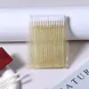 Venta al por mayor transfronteriza de aplicadores de brillo de labios con mango de cristal transparente, tipo brocha, para mujeres