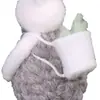 Adornos de Conejo de Pascua de Fieltro de Lana Hechos a Mano Accesorios Creativos para Fotografía Manualidades Adornos de Conejo de Pie Venta al por Mayor