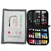 Bolsa de Almacenamiento Portátil para Costura, Kit de Herramientas para Manualidades y Tejido de Uso Doméstico, Caja de Costura de Viaje, Kit de Costura