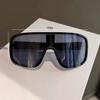 Gafas de Sol Gafas de Esquí Gafas de Ciclismo de Montaña para Exteriores con Montura Retro Oversized, Protección Solar, Gafas de Sol de Una Pieza para Hombres y Mujeres
