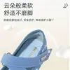 Zapatos de piel para niña 2026 nuevos lindos con suela suave de lunares zapatos de princesa tela suave resistentes al desgaste velcro zapatos para niño